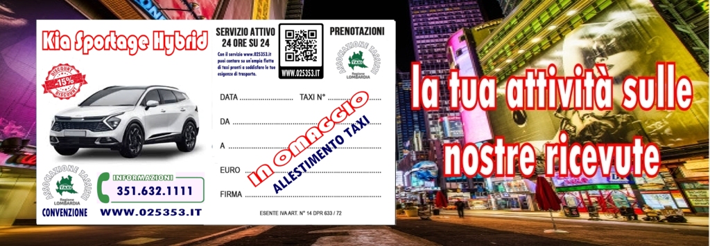 SERVIZIO TAXI