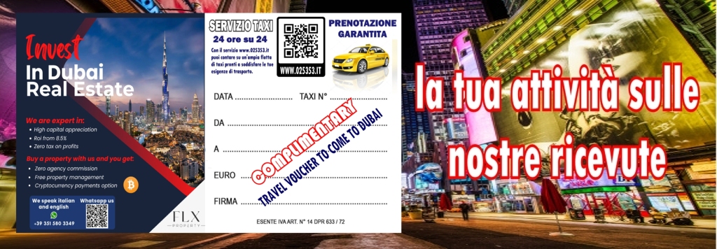 TAXI RICEVUTE